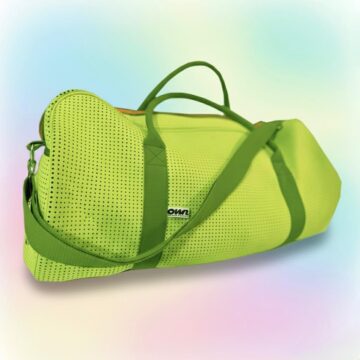 bulto neopreno verde neon