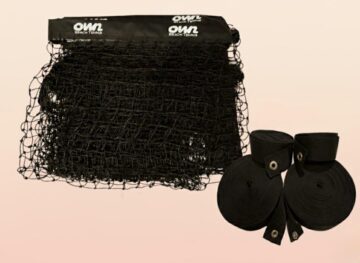 Premium Net System with Updated Court Lines – SINGLES or DOUBLES Option