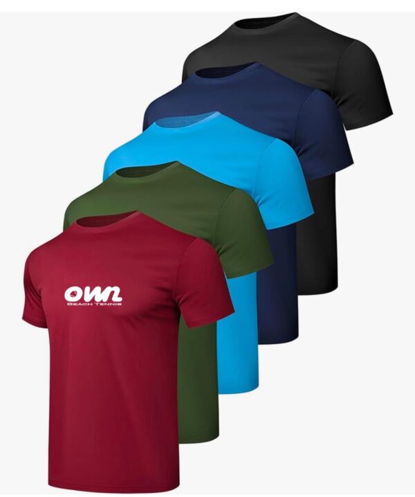 Polyester’s Tshirt in Black, Navy Blue, Burgundy, Sky Blue & Olive Green (Customizable) - Image 12