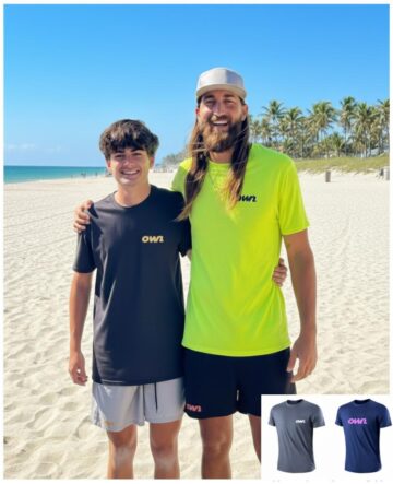 OWN Ultra-Light Dry Fit Shirt – Neon Yellow, Blue, Black & Gray- Customizable