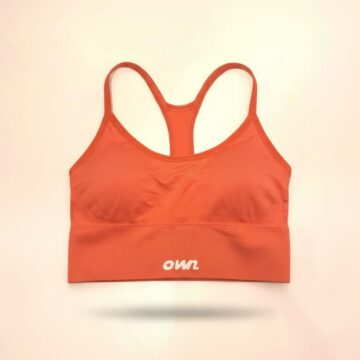 OWN Signature Sports Bra – Peach / Coral- Customizable