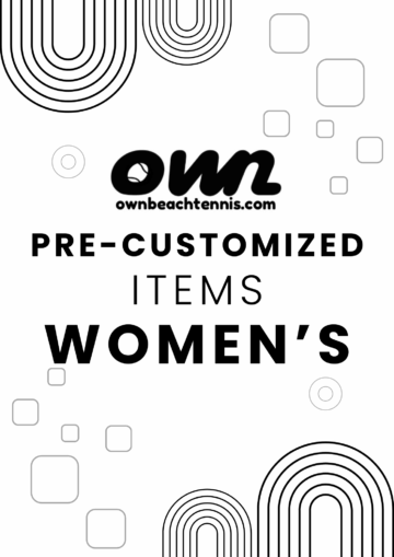 Women's Pre- Customized Items