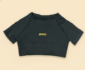 OWN Women’s Crop Top – Dark Green - Customizable
