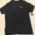 Black COTTON Tshirt in Medium - Bright Pink Logo