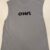 Gray Mesh Tank Top 2XL - Black Logo