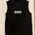 Black Polyester Tank Top in Small - White Logo